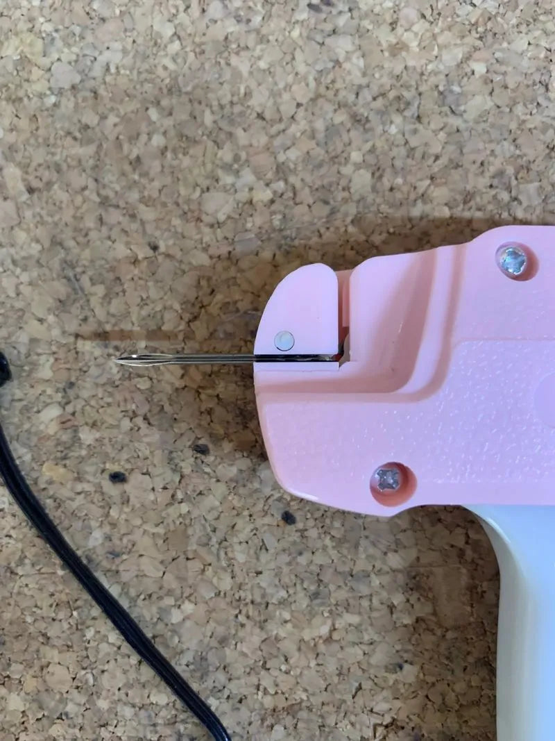 Fijador rápido de ropa, mini pistola de puntada