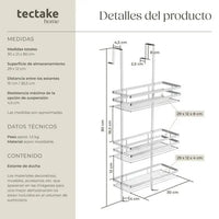 Estantería para baño