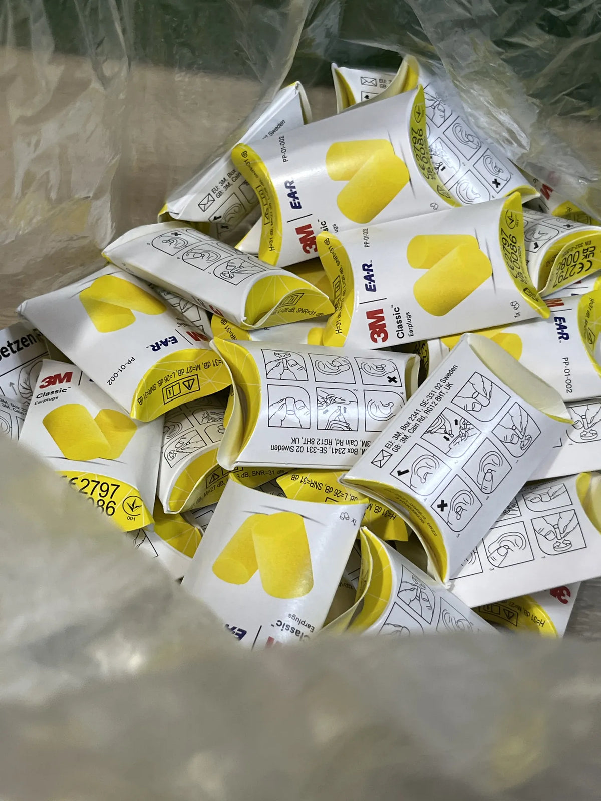 Tapones para los oídos Dpm tapes