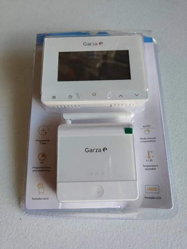 Termostato digital inalámbrico programable - Garza