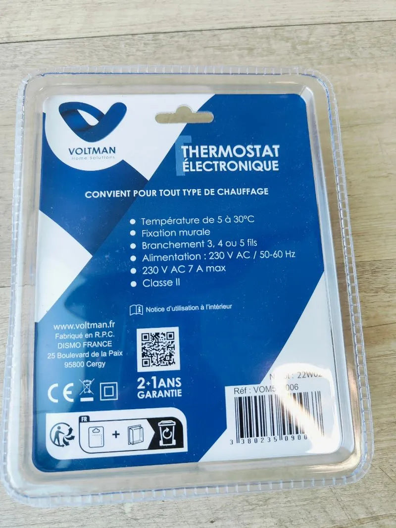 Termostato electrónico - Voltman