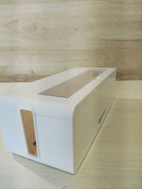 Caja organizadora de cables - Amazon Basics