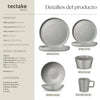 Juego combinado de utensilios para cocina