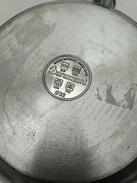 Cacerola (320 mm, 49 mm) Negro, Acero inoxidable