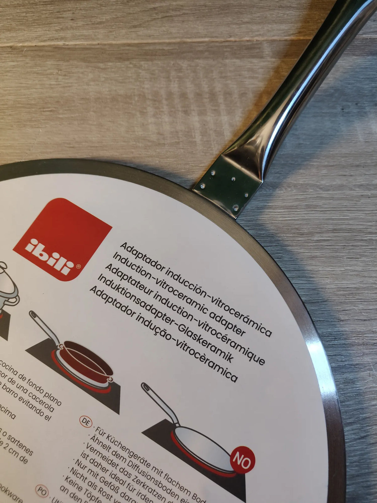 Adaptador Inducción Vitrocerámica IBILI