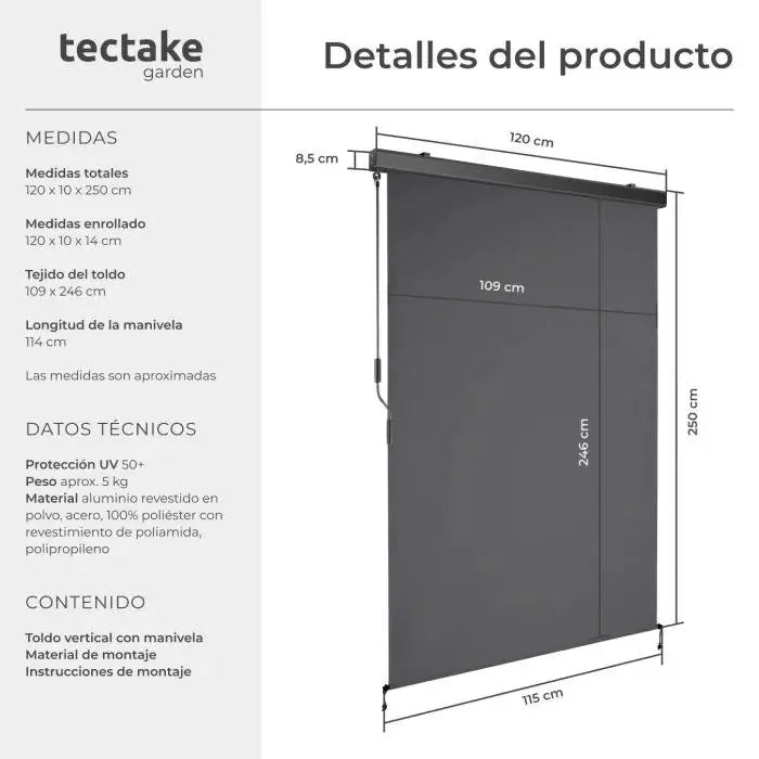 Toldo vertical ELOISE