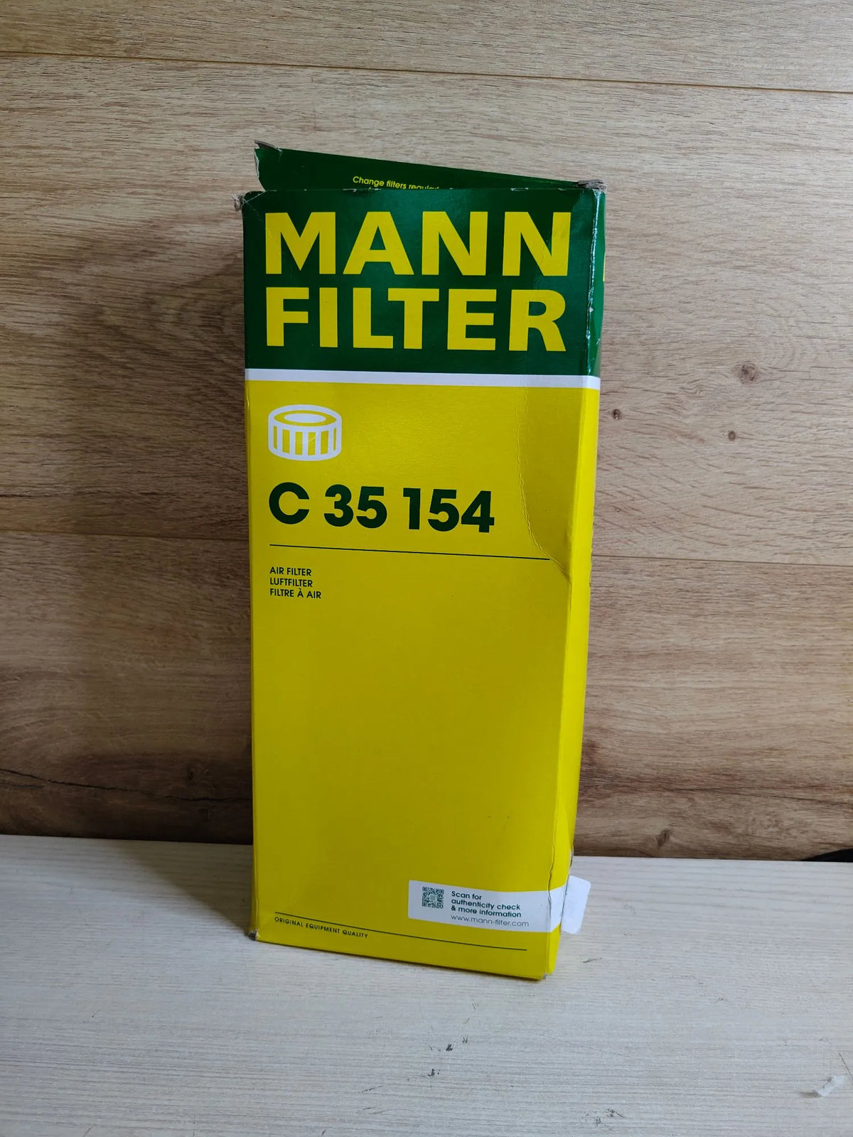 Filtro de aire C 35 154 - MANN-FILTER