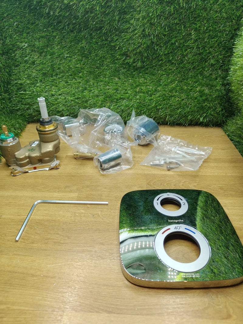 Termostato con llave de paso e inversor HANSGROHE