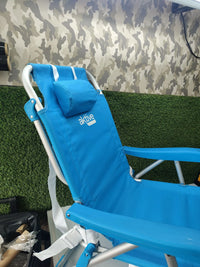 Silla plegable de playa con cojín - Aktive