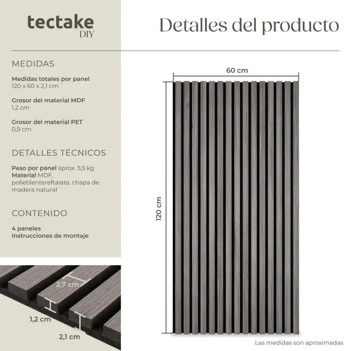 Paneles de pared sonic wall