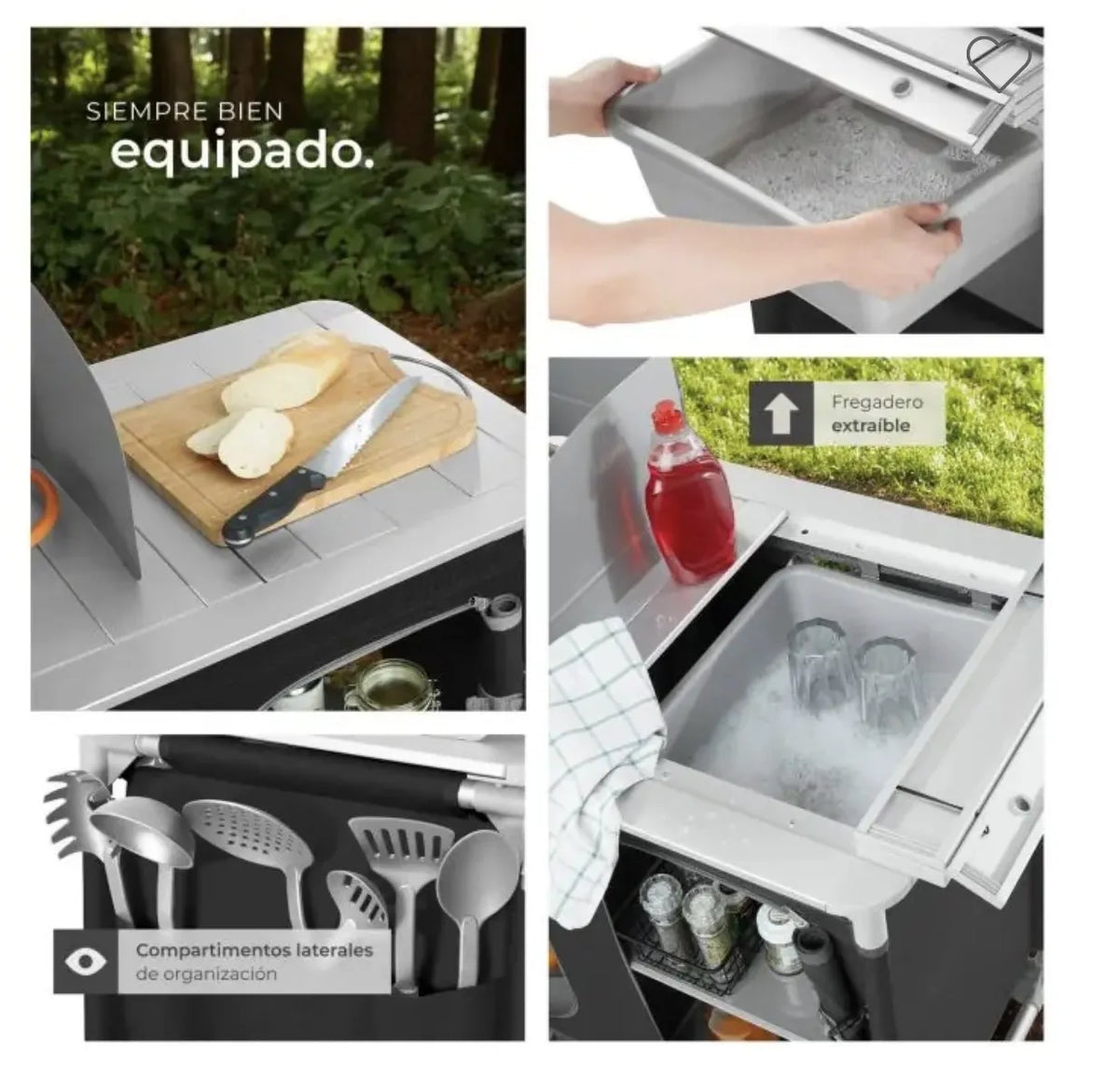 Cocina de camping
