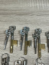 8 Pares de Llaves bloque/bloqueo Burg-Wächter