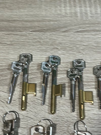 8 Pares de Llaves bloque/bloqueo Burg-Wächter