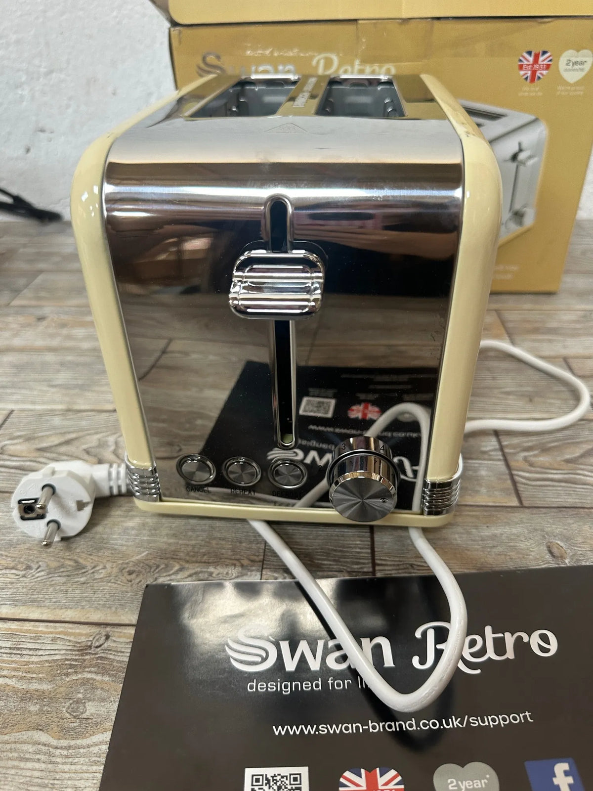 Tostadora Swan Retro