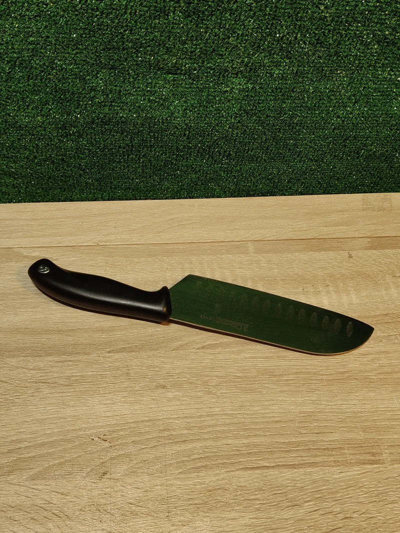 Cuchillo Santoku alveolado 3Claveles Evo