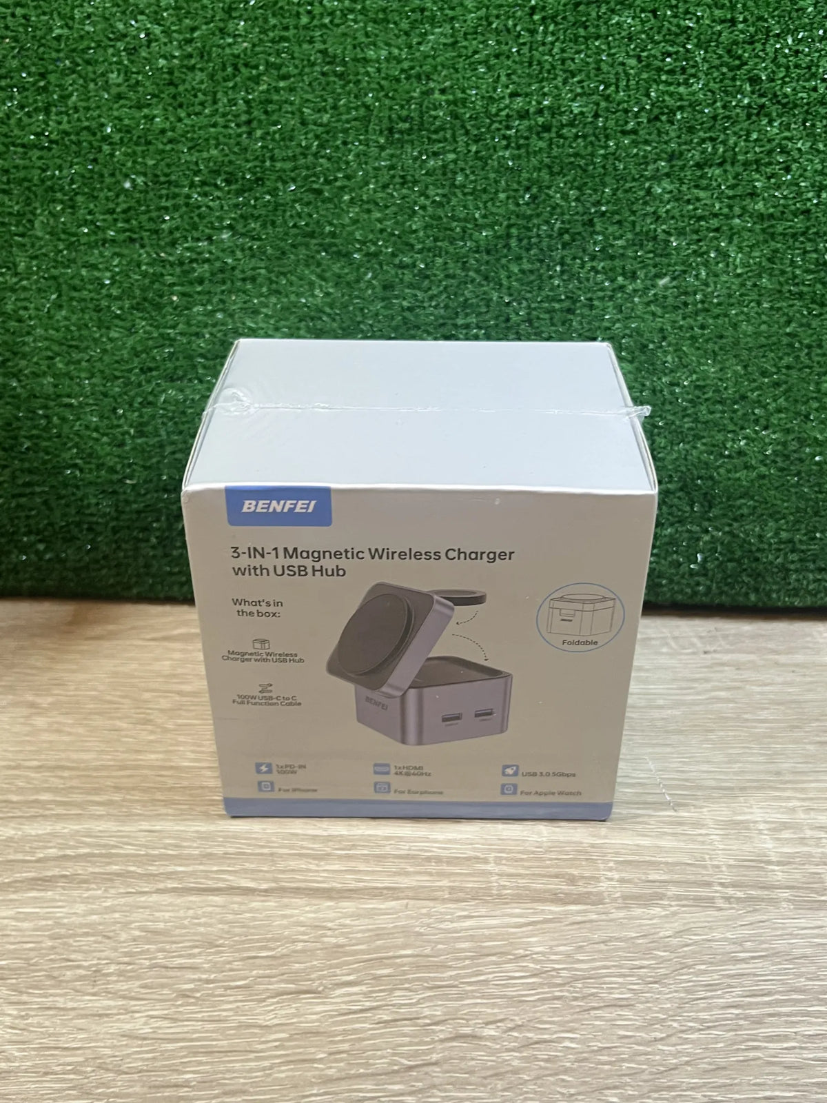 Cargador Plegable MagSafe 3 en 1 BENFEI