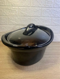 Olla de inducción con tapa de cristal