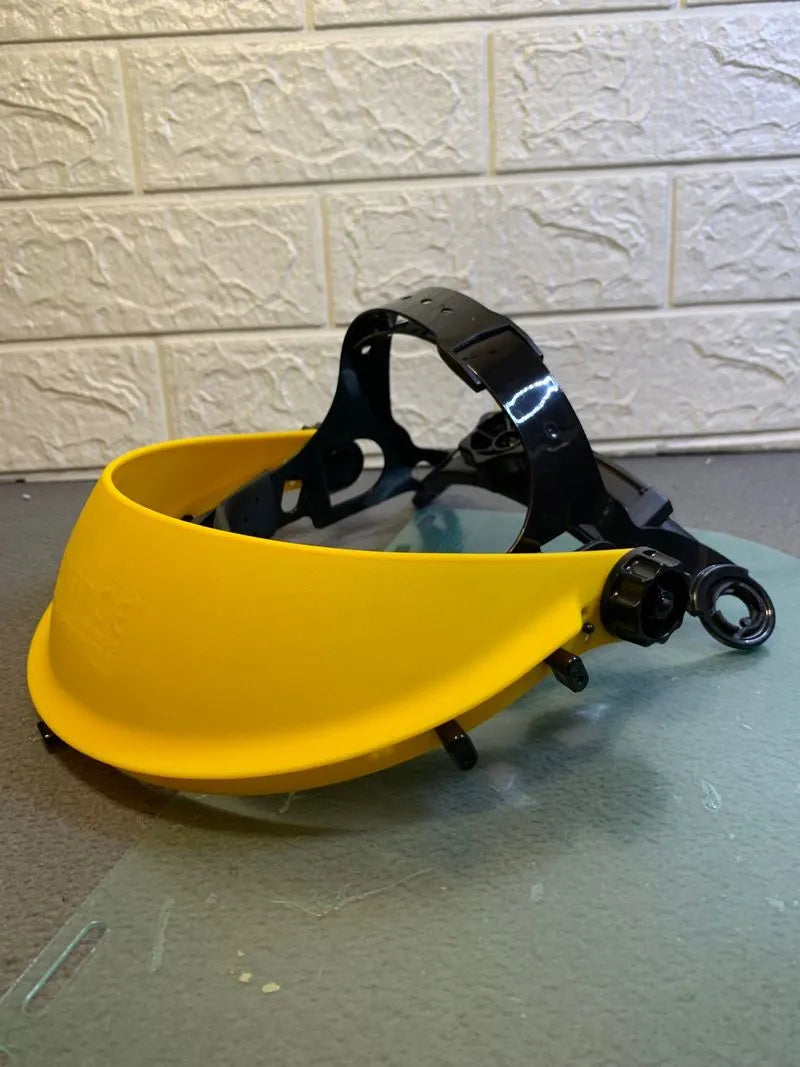 Casco pantalla de protección