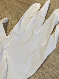 100 Guantes Blancos De Nitrilo XS