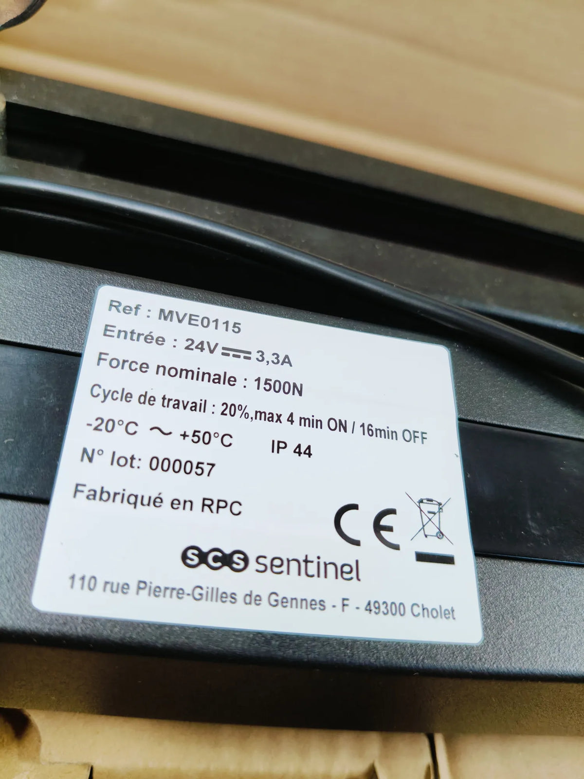 Motorreductor - SCS Sentinel
