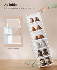Cajas para zapatos de plástico