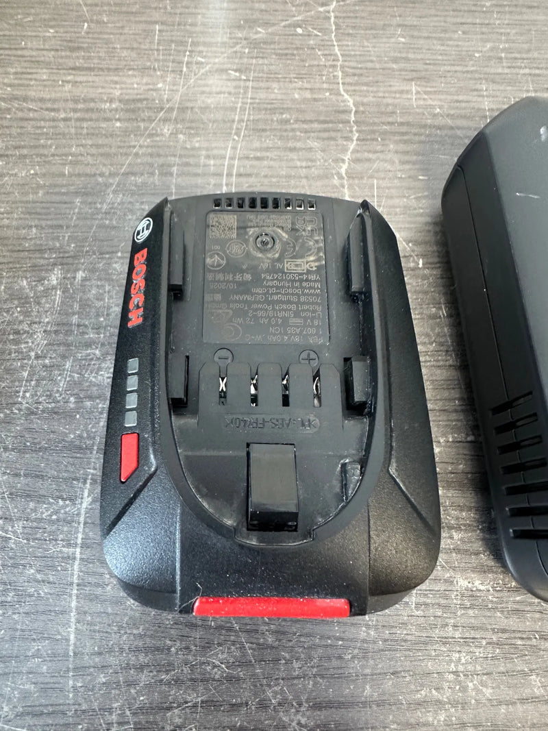 Kit básico batería y cargador Bosch