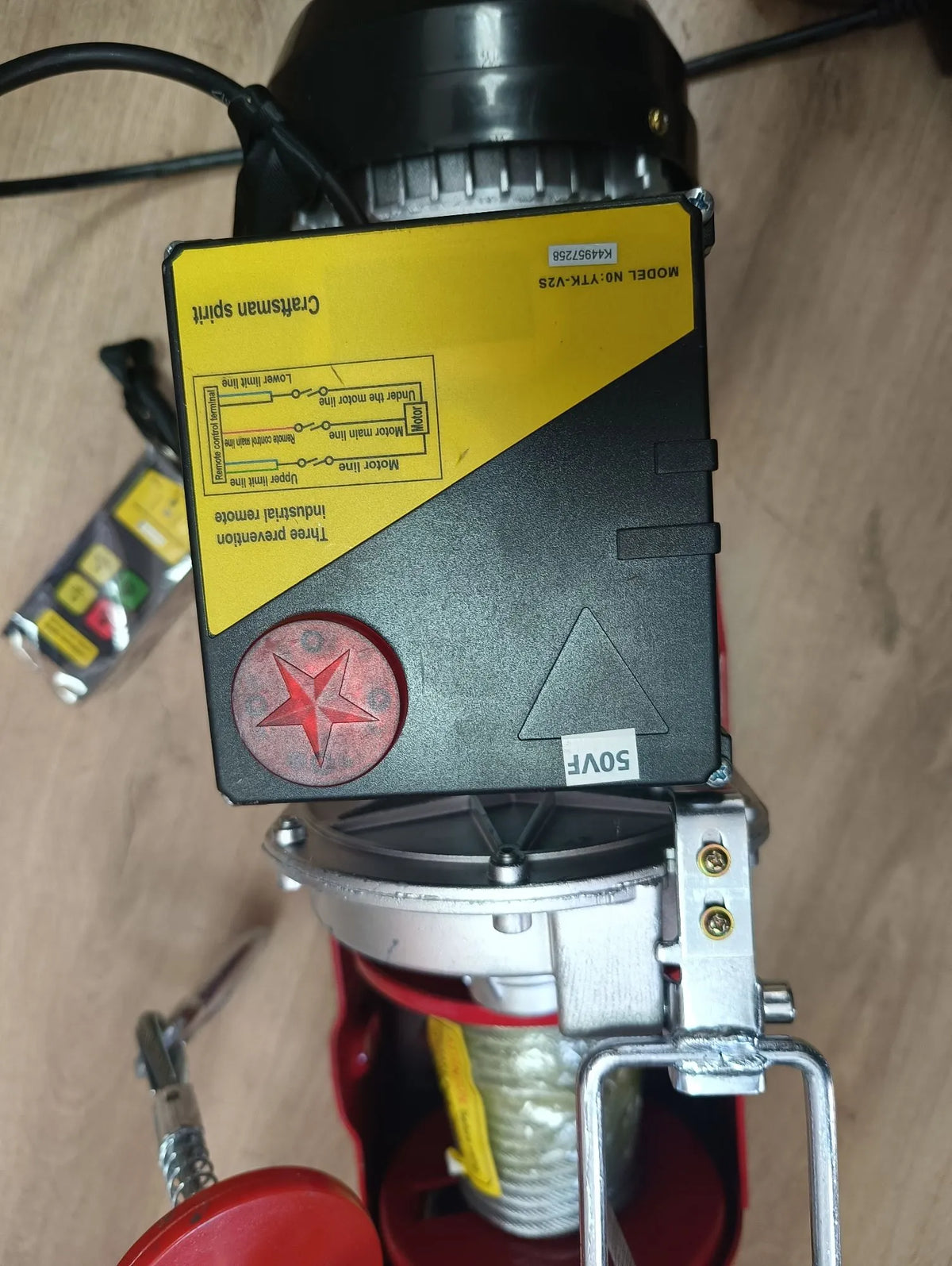 Polipasto eléctrico de cable VEVOR 230V