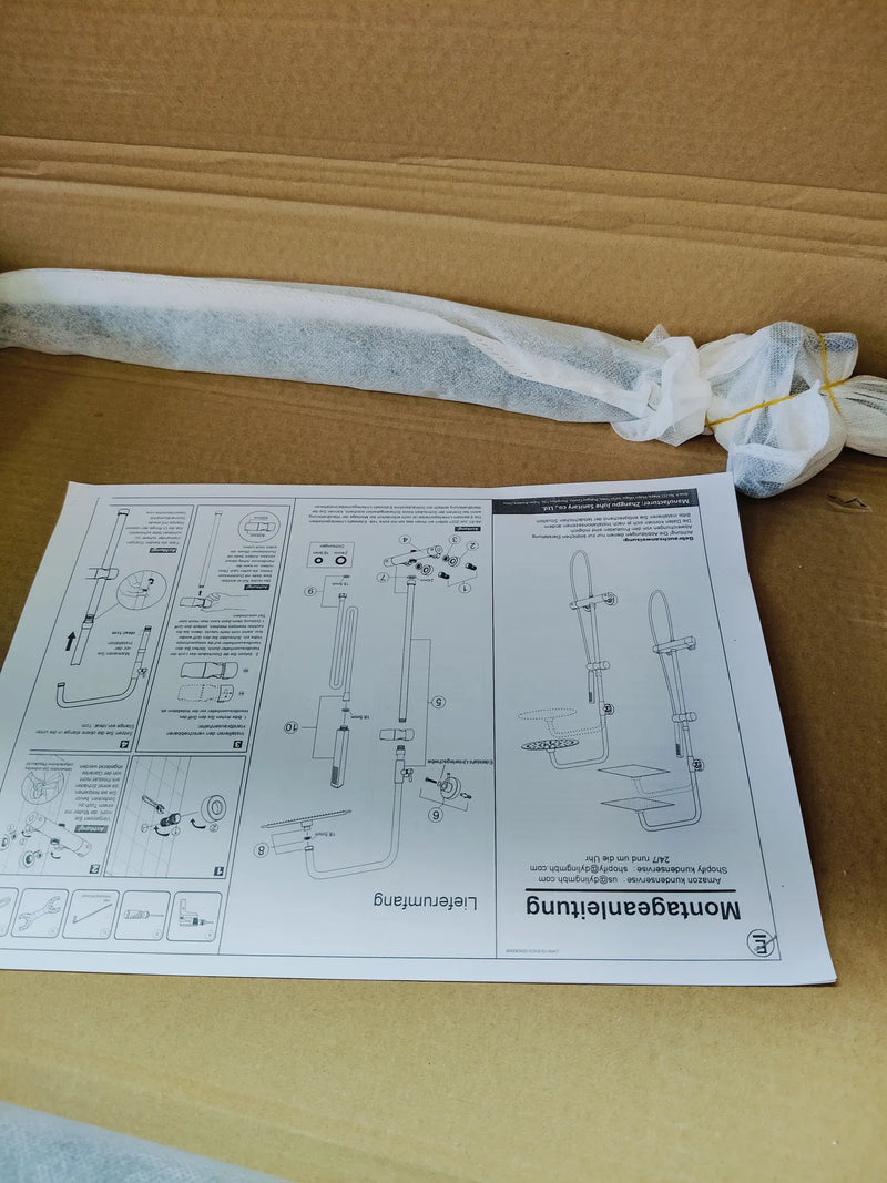 Columna de Ducha Negro - JOHO