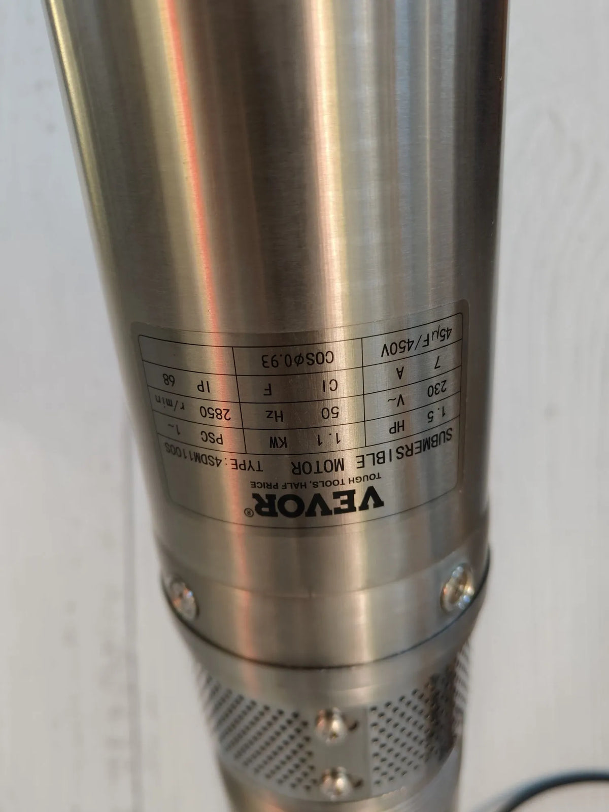 Bomba de agua sumergible para pozos - Vevor