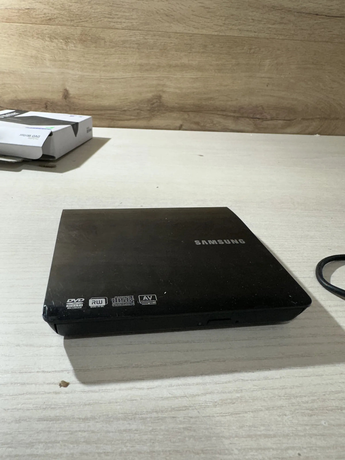 Grabadora de DVD portátil