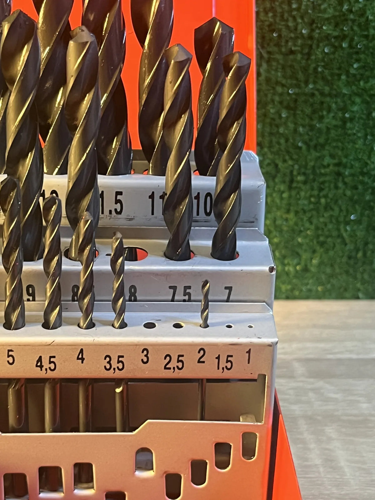Juego de brocas acero para metal fischer