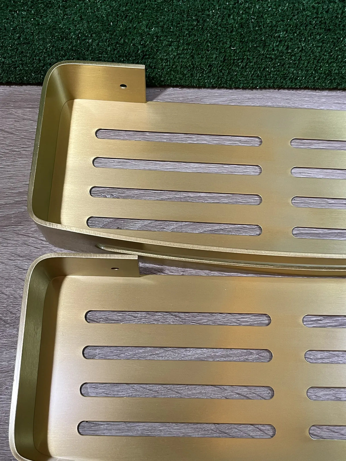 Estante Ducha Dorado (2 Piezas)