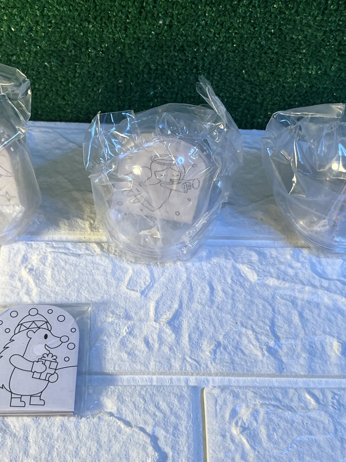 Globos De Nieve para Colorear Baker Ross