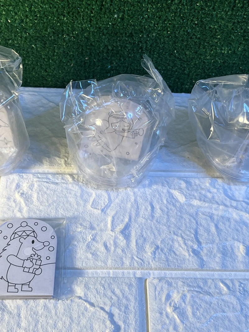 Globos De Nieve para Colorear Baker Ross
