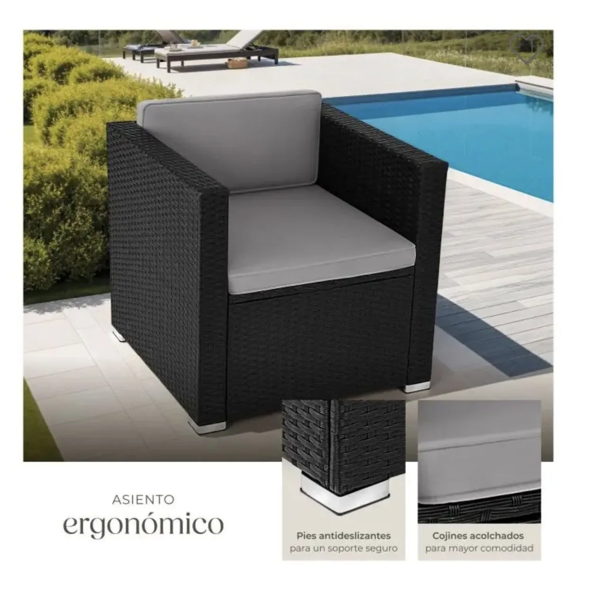 Silla de ratan