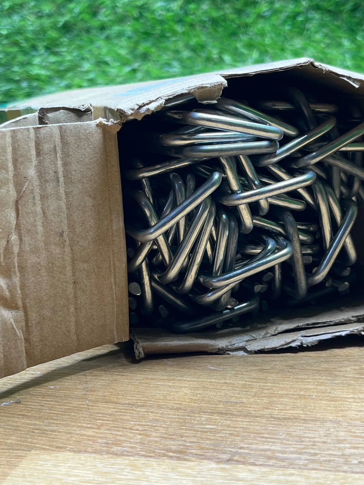 Grapas de Sujeción de Acero Galvanizado GardenGloss