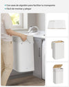 Cesto de la ropa con tapa 72L