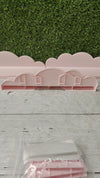 Estantería en forma de nube para habitación infantil