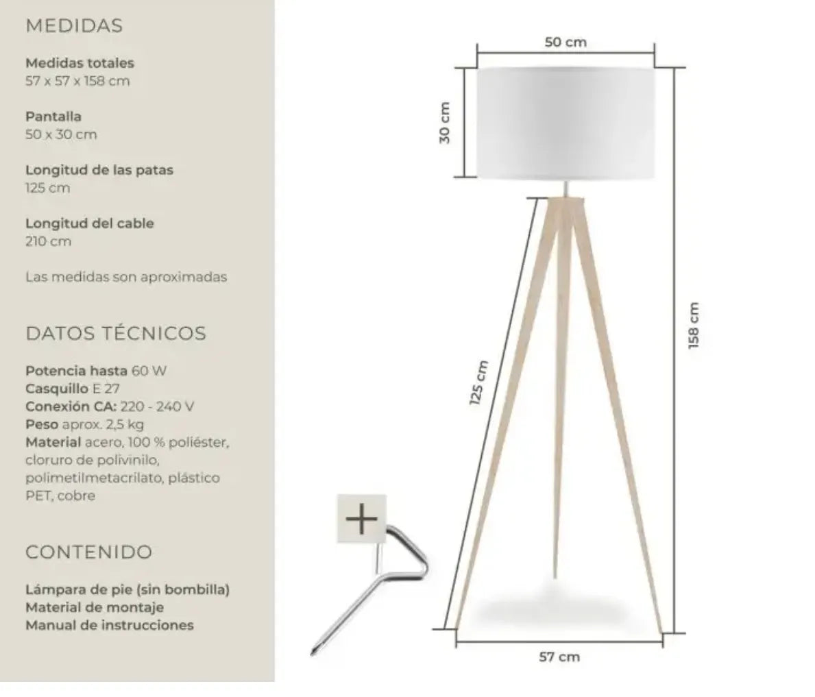 Lámpara de pie