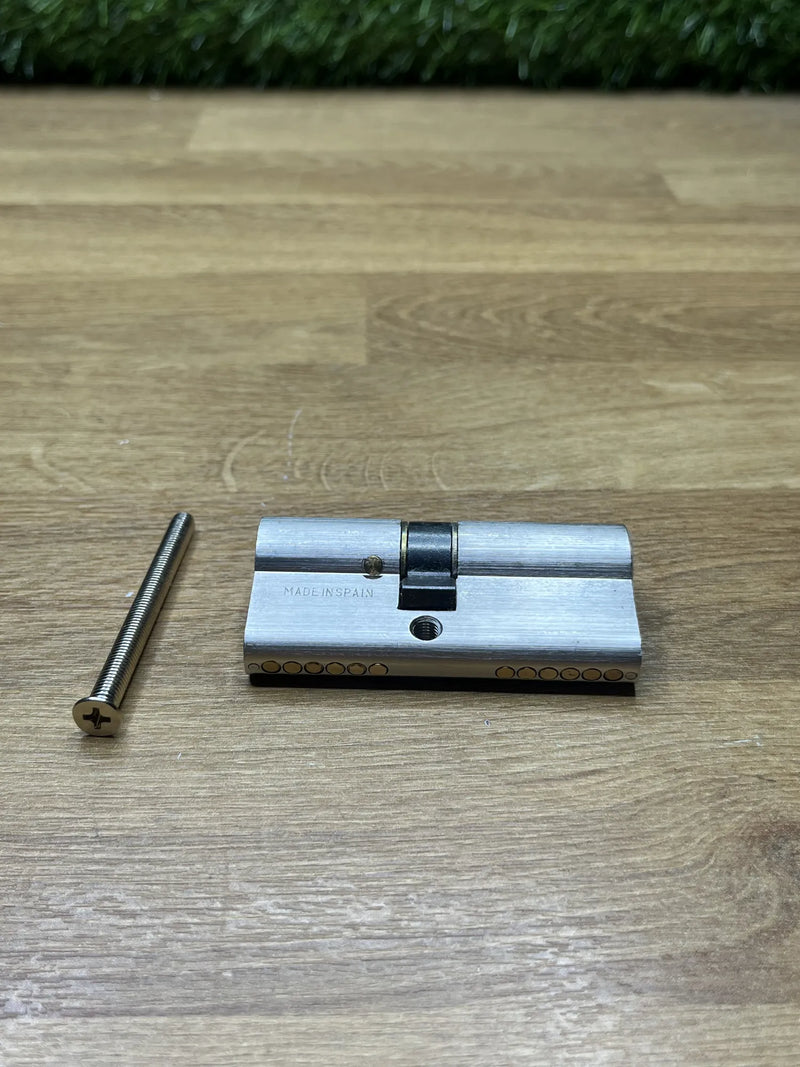 Cilindro de Alta Seguridad Plateado TX80 Tesa Assa Abloy