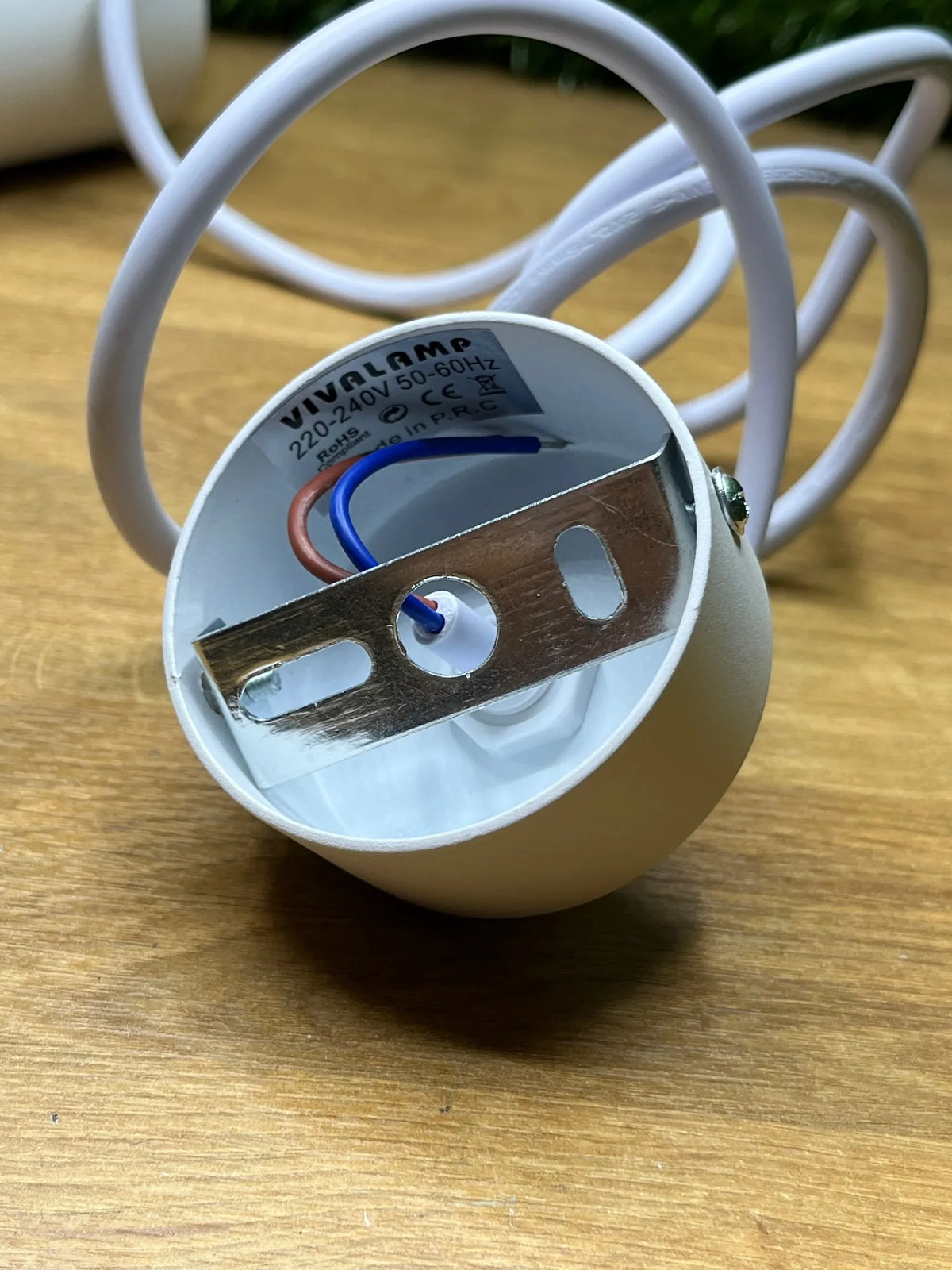 Lampara Techo Colgante GU10 Cilindro Moderno