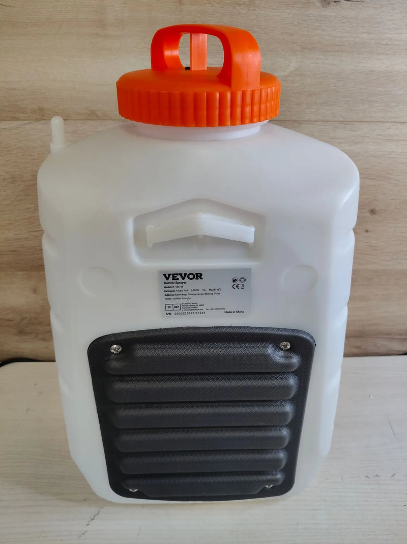 Mochila SucceBuy 16 L Batería 12 V 8 Ah VEVOR