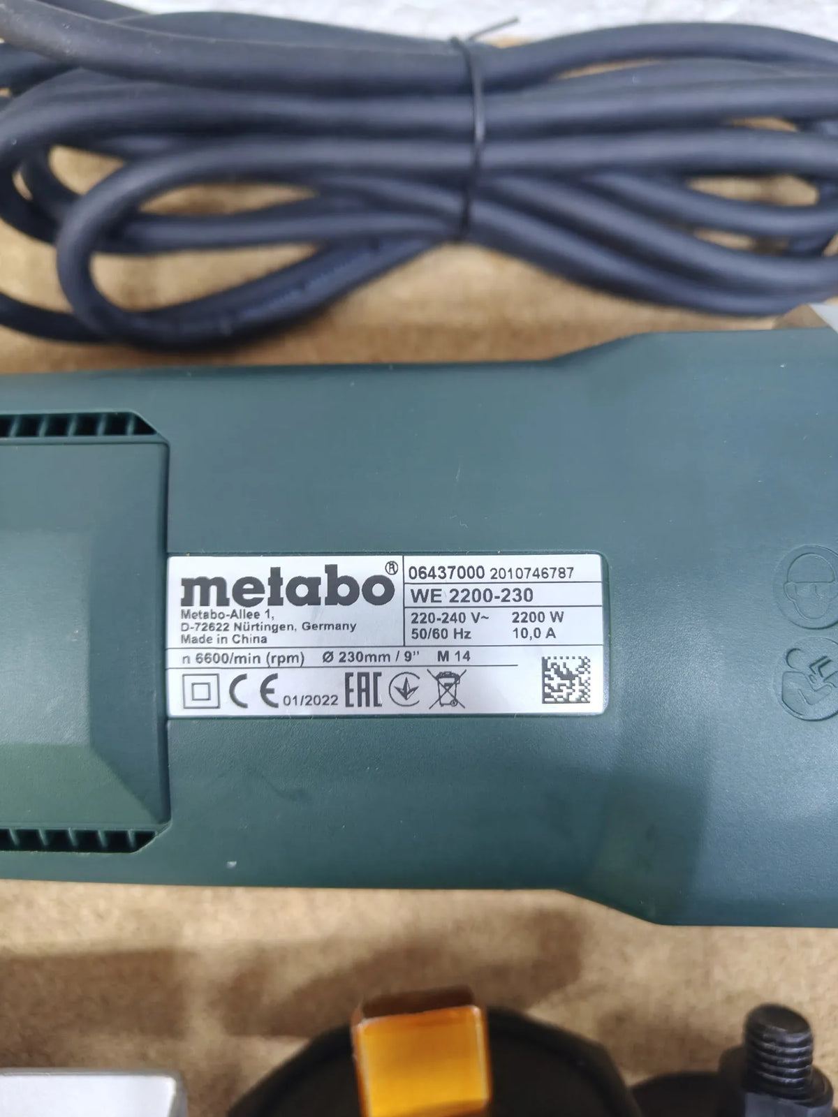 Amoladora angular METABO