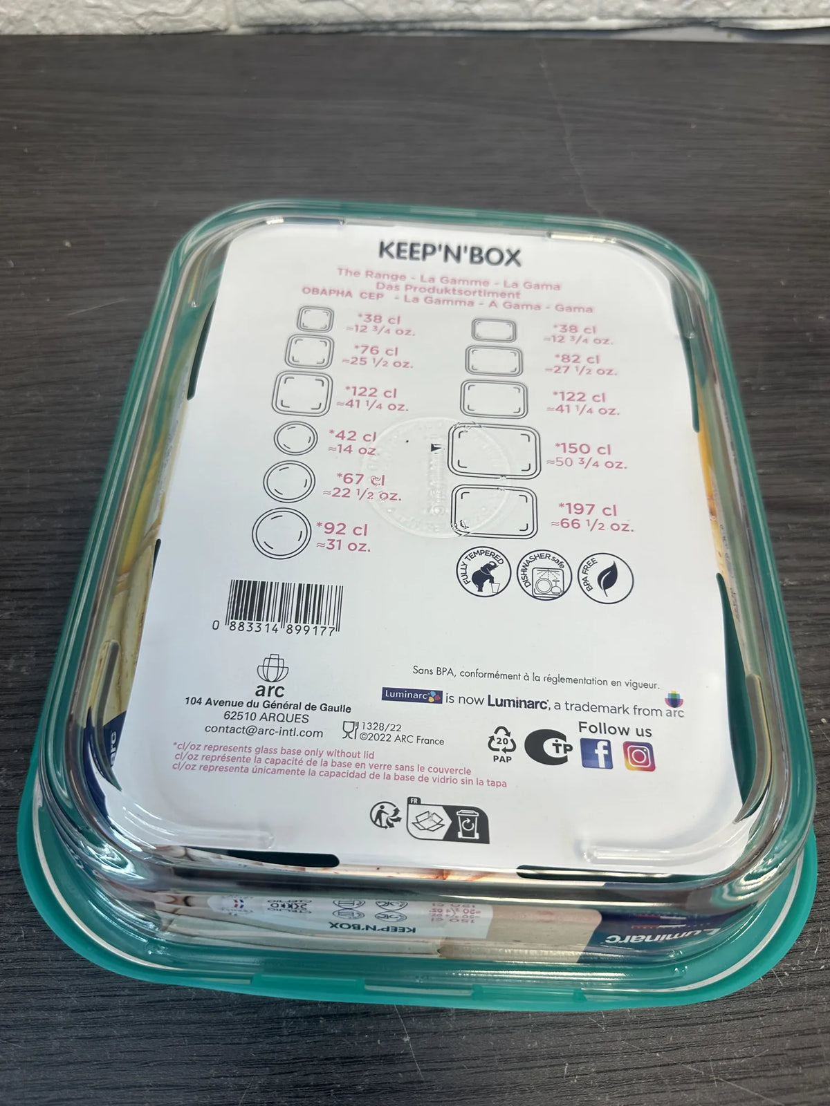 Caja de conservación