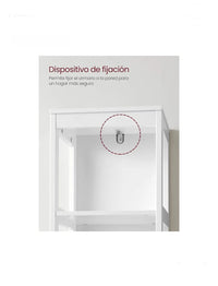 Mueble de Baño, Armario Independiente, Cómoda de 2 Cajones