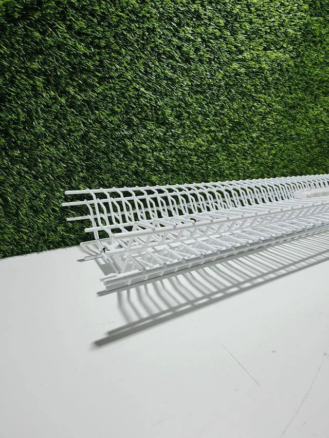 Sauvic Escurrevasos en Acero plastificado Blanco