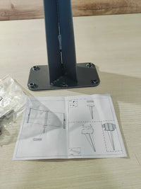 SONGMICS Estaca de Tierra, Anclaje para Postes
