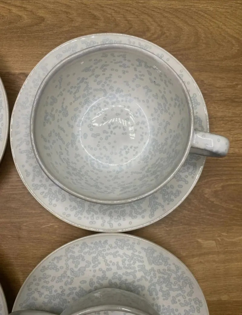 Juego de Tazas para Té con Plato