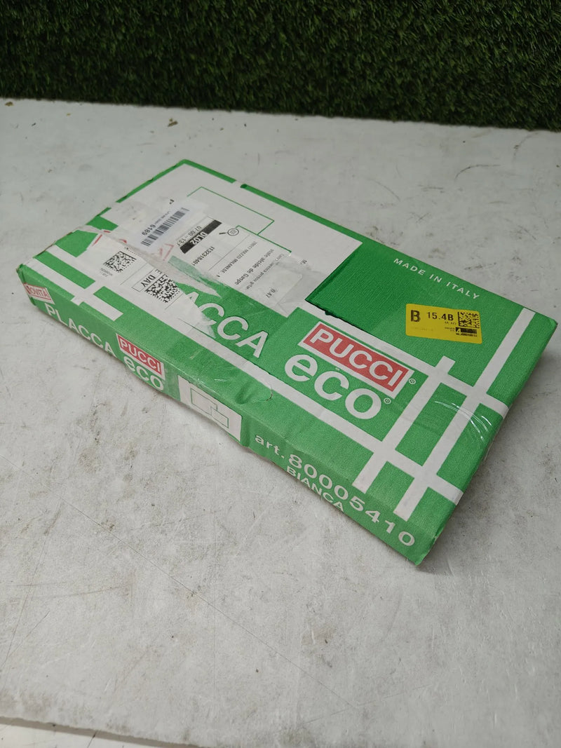 Placa blanca para cisterna eco