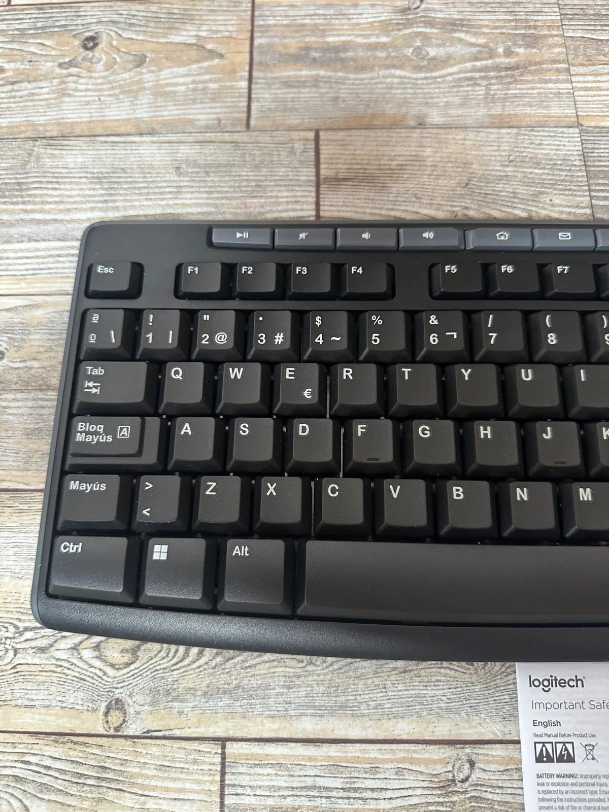 Teclado y ratón Logitech